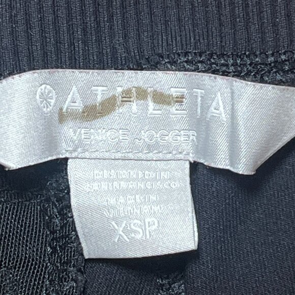 ✨ Athleta Salutation High Rise Jogger | Black | Size XSP | Soft Boho - Picture 3 of 8